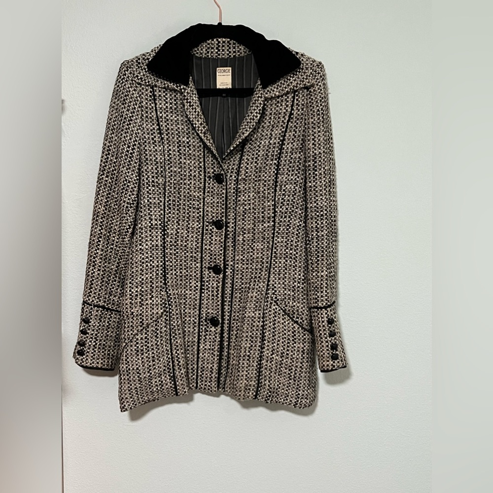 Women’s Georgie Tweed Jacket- Medium